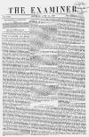The Examiner Saturday 30 June 1860 Page 1