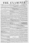 The Examiner Saturday 15 December 1860 Page 1