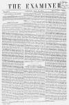 The Examiner Saturday 11 May 1861 Page 1