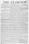 The Examiner Saturday 01 June 1861 Page 1