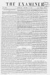 The Examiner Saturday 19 October 1861 Page 1