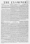 The Examiner Saturday 23 November 1861 Page 1