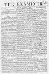 The Examiner Saturday 07 December 1861 Page 1