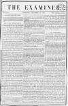 The Examiner Saturday 28 December 1861 Page 1