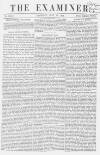 The Examiner Saturday 19 July 1862 Page 1