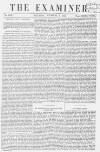 The Examiner Saturday 08 November 1862 Page 1