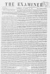 The Examiner Saturday 29 November 1862 Page 1