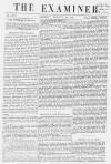 The Examiner Saturday 24 January 1863 Page 1