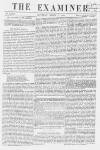 The Examiner Saturday 07 March 1863 Page 1