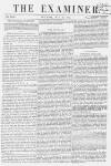 The Examiner Saturday 23 May 1863 Page 1