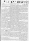 The Examiner Saturday 14 January 1865 Page 1