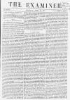 The Examiner Saturday 22 April 1865 Page 1