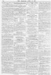 The Examiner Saturday 22 April 1865 Page 14