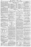 The Examiner Saturday 29 April 1865 Page 14