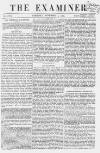 The Examiner Saturday 04 November 1865 Page 1