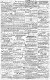 The Examiner Saturday 11 November 1865 Page 14