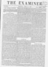 The Examiner Saturday 21 April 1866 Page 1