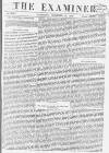 The Examiner Saturday 15 December 1866 Page 1