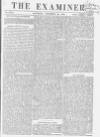 The Examiner Saturday 22 December 1866 Page 1