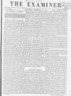 The Examiner Saturday 21 December 1867 Page 1