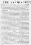 The Examiner Saturday 21 March 1868 Page 1