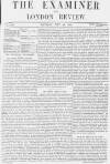 The Examiner Saturday 24 July 1869 Page 1
