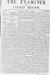 The Examiner Saturday 28 August 1869 Page 1