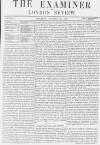 The Examiner Saturday 23 October 1869 Page 1