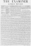 The Examiner Saturday 06 November 1869 Page 1