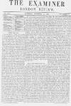 The Examiner Saturday 27 November 1869 Page 1