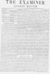 The Examiner Saturday 15 January 1870 Page 1