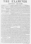 The Examiner Saturday 03 September 1870 Page 1