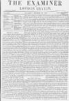 The Examiner Saturday 29 October 1870 Page 1