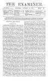 The Examiner Saturday 14 October 1871 Page 1