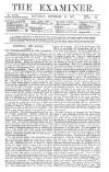 The Examiner Saturday 23 December 1871 Page 1