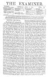 The Examiner Saturday 06 April 1872 Page 1
