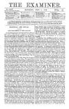The Examiner Saturday 01 June 1872 Page 1