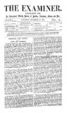 The Examiner Saturday 25 December 1875 Page 1