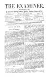 The Examiner Saturday 08 January 1876 Page 1