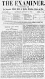 The Examiner Saturday 22 January 1876 Page 1