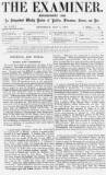 The Examiner Saturday 05 May 1877 Page 1