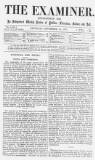 The Examiner Saturday 15 September 1877 Page 1