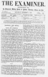 The Examiner Saturday 01 December 1877 Page 1