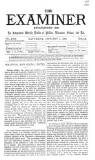 The Examiner Saturday 01 January 1881 Page 1