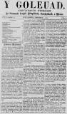 Y Goleuad Saturday 05 February 1870 Page 1