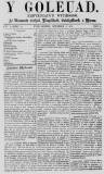 Y Goleuad Saturday 12 February 1870 Page 1