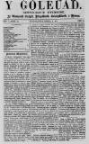 Y Goleuad Saturday 09 April 1870 Page 1