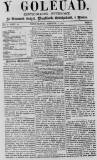 Y Goleuad Saturday 04 June 1870 Page 1