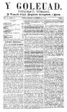 Y Goleuad Saturday 26 November 1870 Page 1