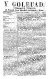 Y Goleuad Saturday 04 February 1871 Page 1
